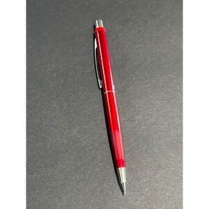 Vintage Pentel 0.5mm Mechanical Pencil Metallic Red Made in Japan Drafting Slim
